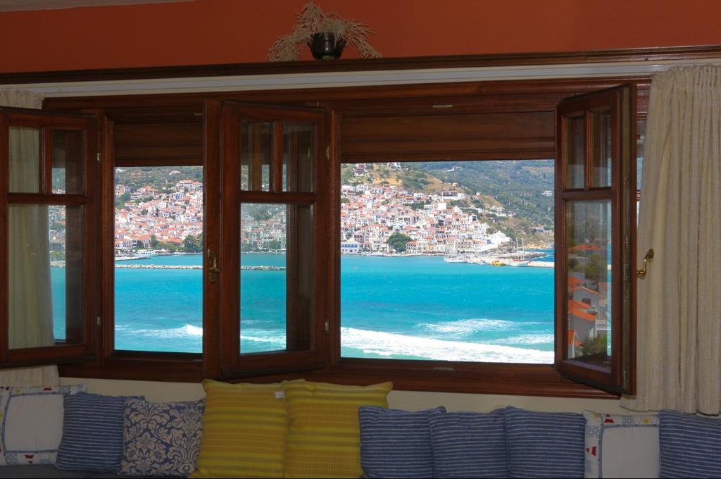 Pleoussa Studio And Apartments Skopelos Town Exterior foto